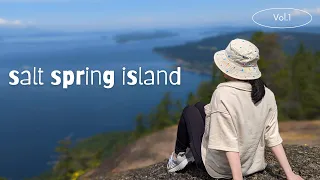 Vancouver Travel Vlog: Salt Spring Island pt. 1 | luxury treehouse airbnb, cider house | 鹽泉島加拿大溫哥華旅遊