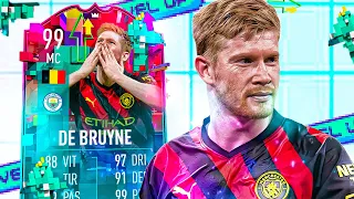 LE MEILLEUR JOUEUR DU JEU ?! JE TESTE DE BRUYNE 99 LEVEL UP 🇧🇪 - FIFA 23 Ultimate Team