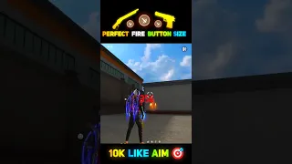 Secret Fire Button Size In Free Fire | Fire Button Size And Position | 4gb 6gb Ram Free Fire Setting