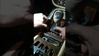 ...Stuck in Park...quick gear shift hack Mercedes-Benz ML320 2001