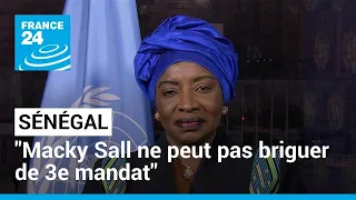 Aminata Touré, ex-Première ministre du Sénégal : "Macky Sall ne peut pas briguer de 3e mandat"