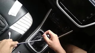 How to replace Car gear knob & Boot Shift Lever | DIY | Replace gear leatherette cover at home |