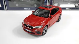 High-Performance in Miniature: BMW X6 M (2015) 1:18 by Norev - A Detailed Review!
