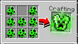 Minecraft, But You CRAFT ARMOR Out Of ANYTHING...