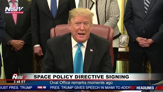 OVAL OFFICE REMARKS: President Trump on Sanders, North Korea, The Wall (FNN)