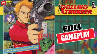 Rolling Thunder [ARCADE] Gameplay Longplay / ローリングサンダー