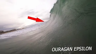 GROSSE SESSION DANS LA TEMPETE A HOSSEGOR 💥 | OURAGAN EPSILON | POV edit ( Vlog Surf )