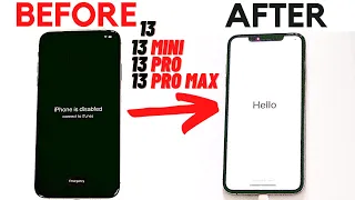 How to Reset/Restore iPhone 13/ Mini/Pro/Pro Max - Reset Forgot Passcode iPhone is Disabled Fix