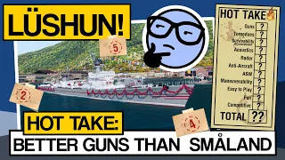 Lushun, a Super-Wangi with Better Guns than Smaland - World of Warships - Clyde Plays Hot Take E016