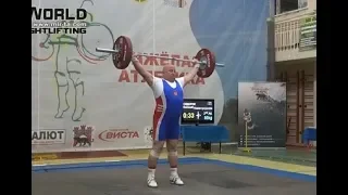 СИДОРОК/SIDOROK (105+,М-70) 75-80R-83х/95-106х-106х. Russian Masters Cup -2017.