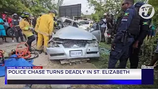 Police Chase Turns Deadly in St. Elizabeth | TVJ News