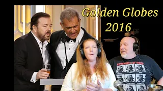 Ricky Gervais at the Golden Globes 2016 - Reaction