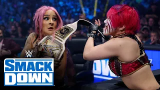 Asuka steals the WWE Women's Title