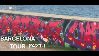 We paint THE BEST GRAFFITI SPOT in BARCELONA - Part 1