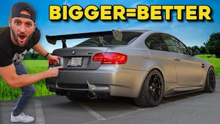 The PERFECT GT4 Motorsport Inspired Wing For My E92 M3!