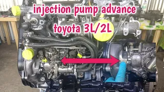 toyota 3L/2L injection pump advance..