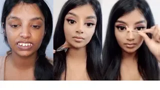 I Followed the Viral Asian Makeup Transformation | Nivii06