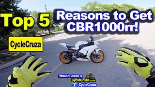 Top 5 Reasons Honda CBR1000rr is STILL GREAT! | MotoVlog