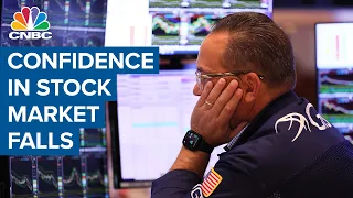 Confidence in stock market falls: Americans see more uncertainty than normal