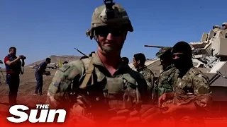 US forces conduct joint armed exercises with PKK and YPG militia groups in Syria