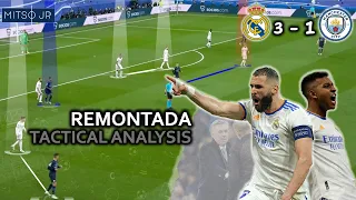 How Did Real Madrid Complete The Remontada? Real Madrid 3-1 Manchester City | Tactical Analysis