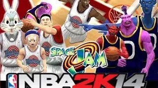 NBA 2K14 - Space Jam Mod - Tune Squad vs. Monstars