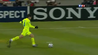 Juninho amazing Freekick Goal vs Barcelona - Champions League 2009