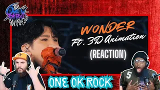 ONE OK ROCK Collaborates with 3D Animation - Wonder (Reaction)