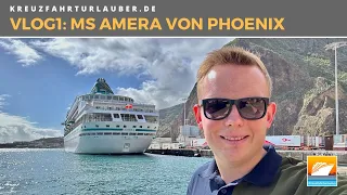 Klassische Kreuzfahrt mit modernem Ambiente entlang der Kanaren - VLOG1 MS Amera von Phoenix Reisen