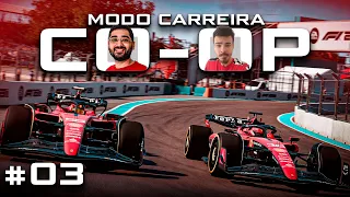 F1 23 - MODO CARREIRA CO-OP! EM BUSCA DO PÓDIO! ft.  @KevinKs3 ​