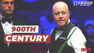 John Higgins Makes His 900th Career Century | 2022 Cazoo British Open