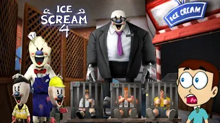 Ice Scream 4 : Rod's Factory in First Gameplay | Shiva and Kanzo Gameplay