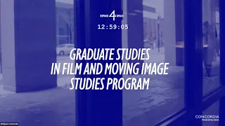 Graduate Studies in the Film and Moving Image Program