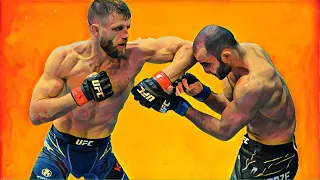 Calvin Kattar humbles Giga Chikadze