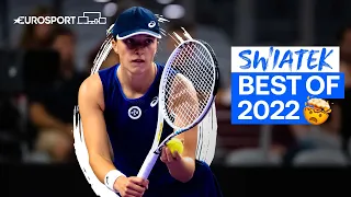 The 5  Best Shots of the WTA Number 1️⃣ Swiatek | Eurosport Tennis