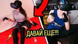 НЕ ПРОБУЙ ИГРАТЬ С ПЬЯНОЙ ДЕВУШКОЙ В ВИРТУАЛЬНУЮ РЕАЛЬНОСТЬ!!! (DRUNK BAR FIGHT VR)