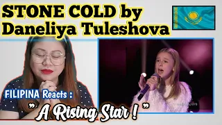 STONE COLD by Daneliya Tuleshova || The World's Best (2nd Performance) || REACTION VIDEO