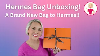 Hermes Bag Unboxing! A Brand New Bag To Hermes!!
