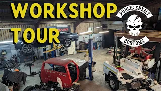 Public Enemy Customs see inside this insane Workshop - Garage Tours [EP1]