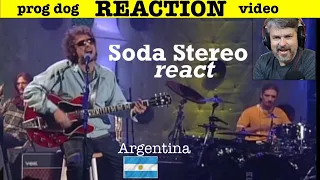 Soda Stereo Argentina band "Genesis" live  (reaction episode 581)