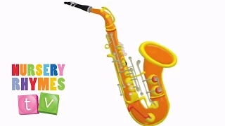 *SAXOPHONE* | Musical Instruments | Nursery Rhymes TV | Music For Kids