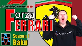 F1M23: OUR 1ST SPRINT WEEKEND! - Forza Ferrari: F1 Manager 2023