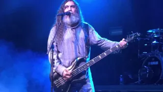 Slayer sound check Necrophiliac Calgary 2016