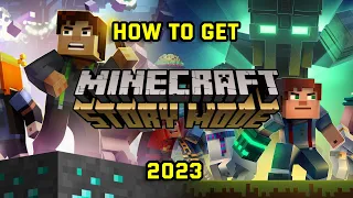 How to get Minecraft Story Mode! (2023)