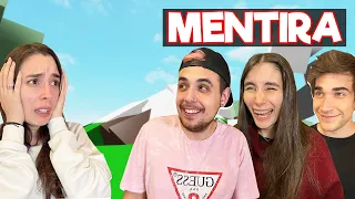 EL TEAM VS DETECTOR DE MENTIRAS EN ROBLOX!! LYNA, MELINA, CHOCOBLOX Y AUGUS