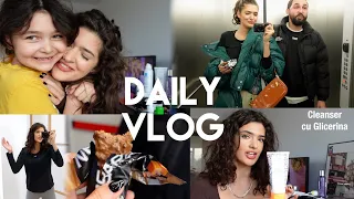 DAILY VLOG: ordine in casa// recomandari de skin care// sala si clatite