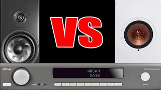 [Sound Battle] Polk Audio Reserve R200 vs KEF LS50 Bookshelf Speakers with Arcam SA10 Amplifier