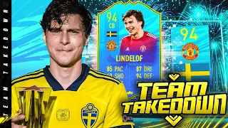 94 FOF Victor Lindelof Team Takedown!!!