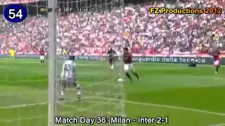 Kakà - 70 goals in Serie A (part 2/2): 32-70 (Milan 2006-2009)