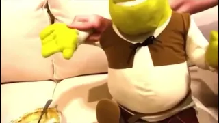 Shrek poop’s all over the couch